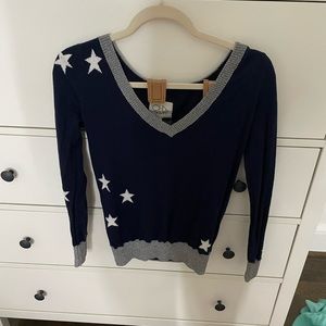 Sparkly star sweater from revolve